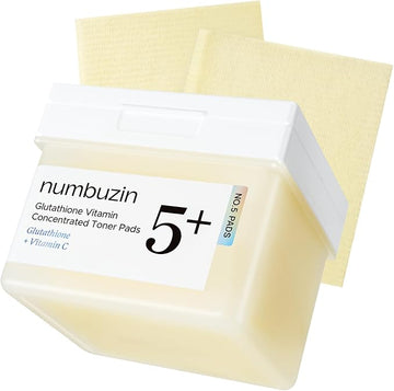 Numbuzin No.5 Vitamin-Niacinamide Concentrated Pad, Daily Double-Sided Facial Pads 180 ml (70 Pads)