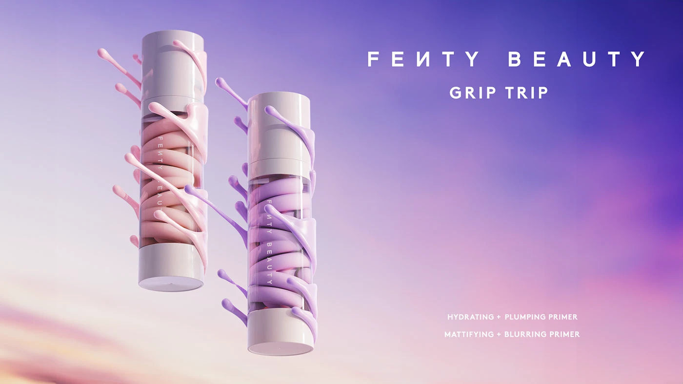 Fenty Beauty Grip Trip Mattifying + Blurring Primer | Oil Control & Pore Minimizing Makeup Base
