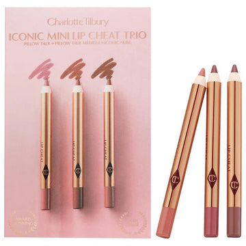 Charlotte Tilbury Iconic Mini Lip Cheat Pencil Trio