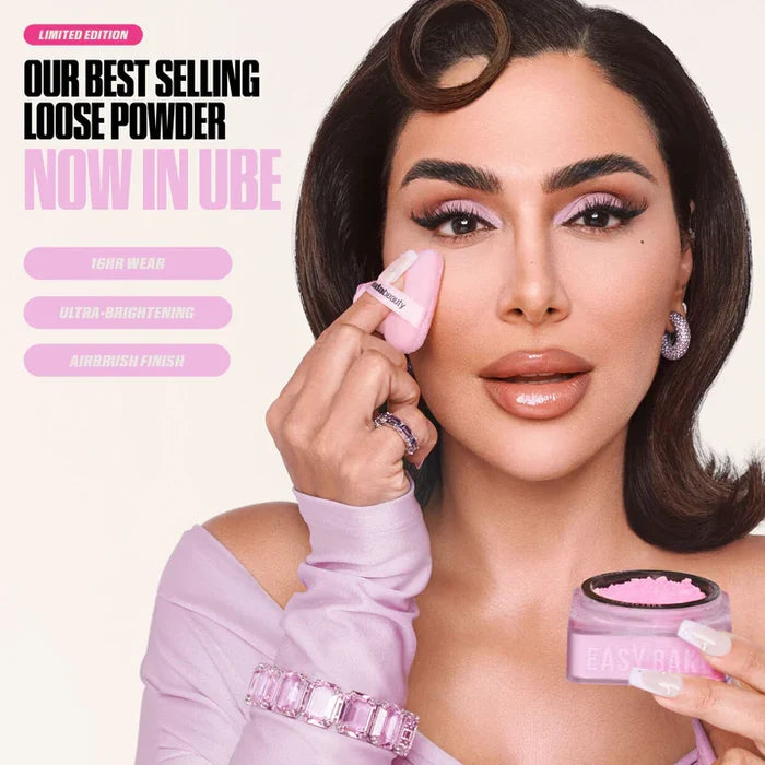 Huda Beauty Easy Bake Loose Baking & Setting Powder - Ube Birthday Cake