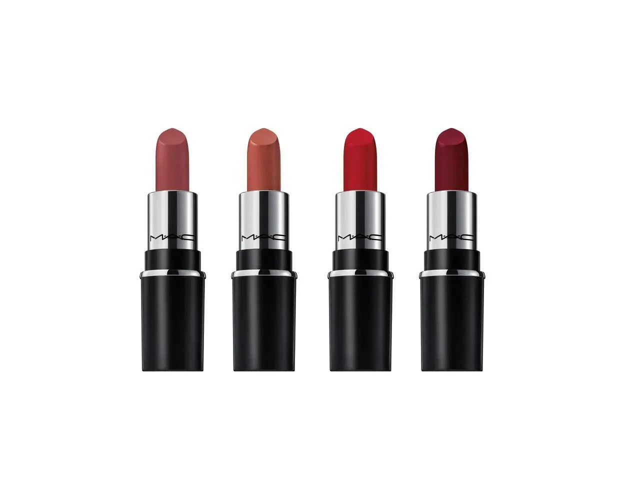 MAC Lipstick Travel Set (Pack of 4)