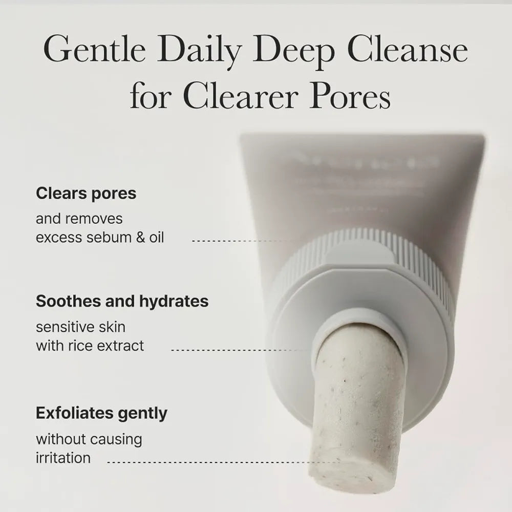 ARENCIA Rice + LHA Pore Control Rice Cake Cleanser