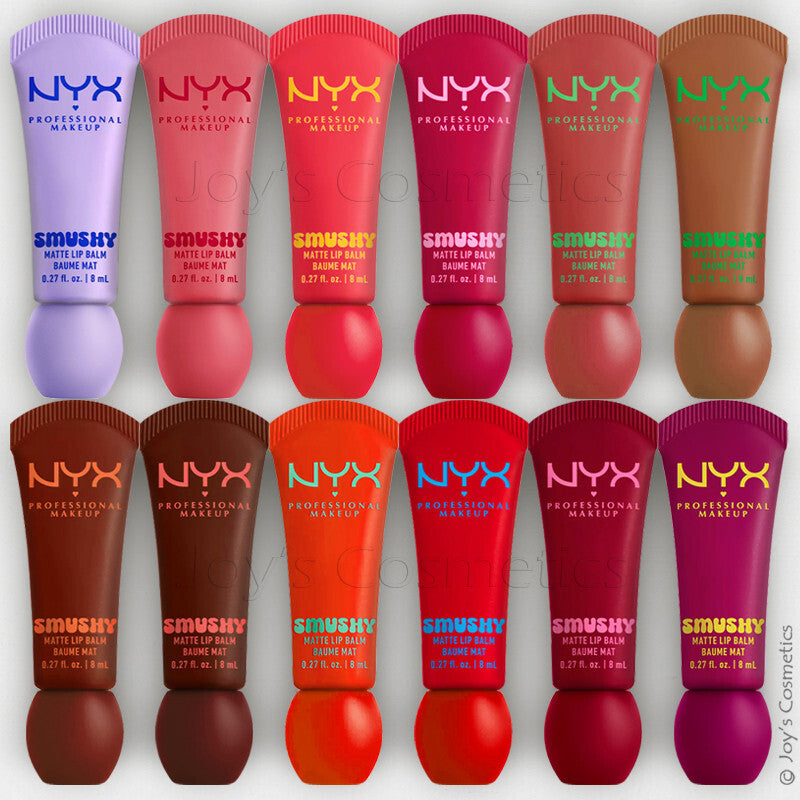 NYX SMUSHY Matte Lip Balm - Buy 2 Get 1 Free